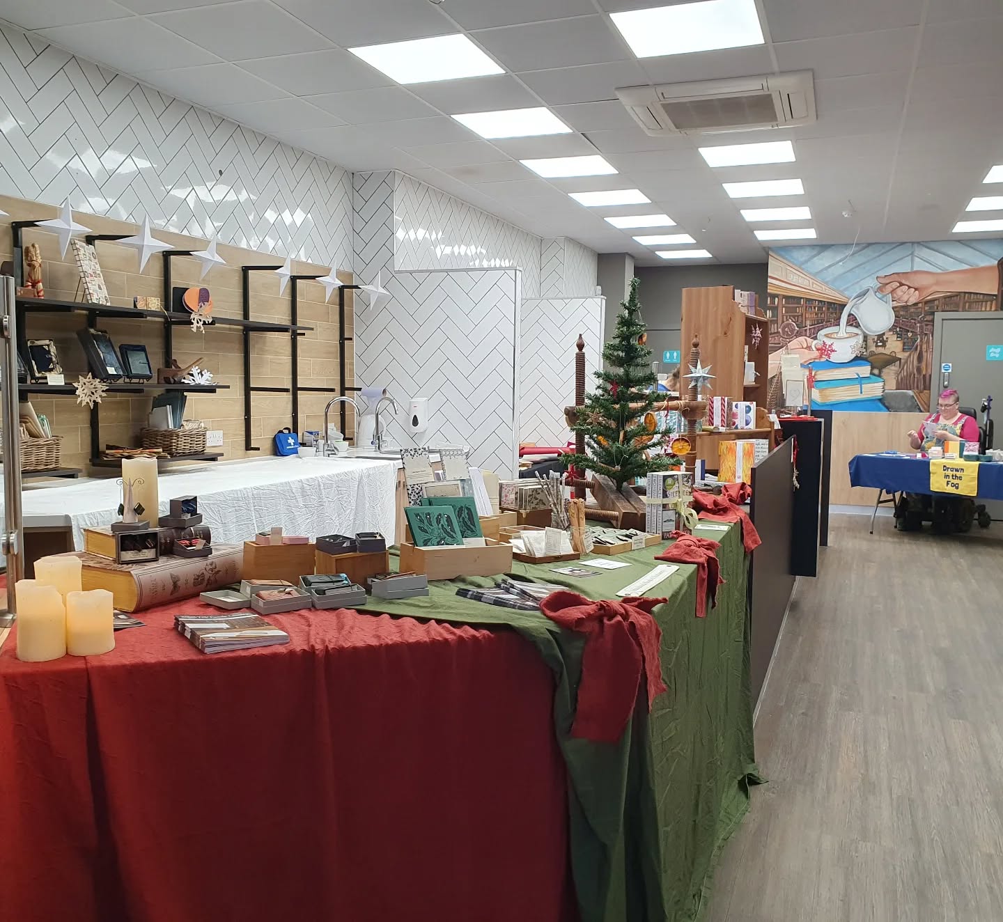 The Bindery is open! Pop on in to chat all things book!